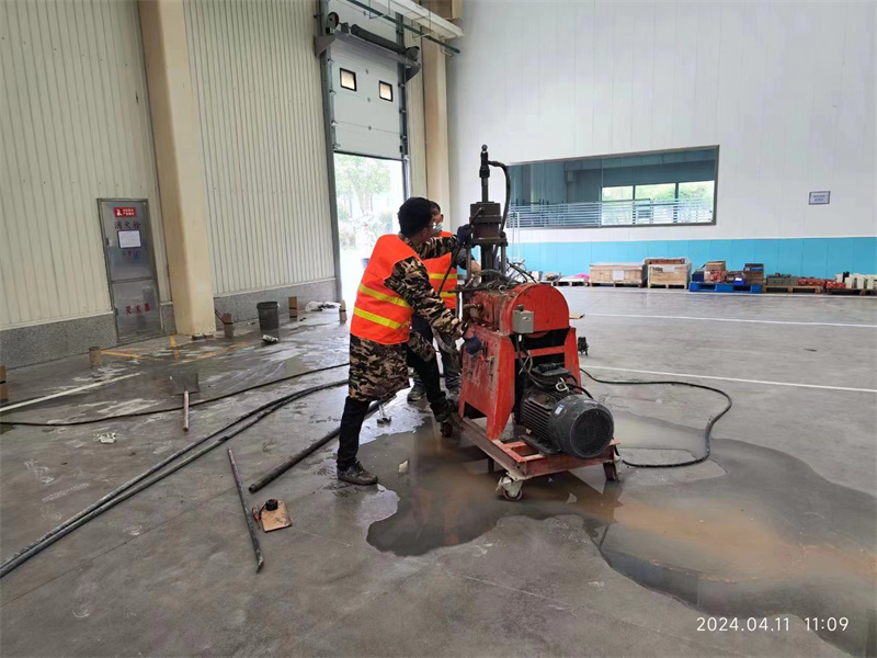 澄迈厂房地面下沉塌陷注浆加固施工